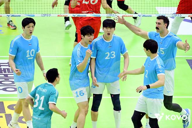 대한항공. KOVO 제공