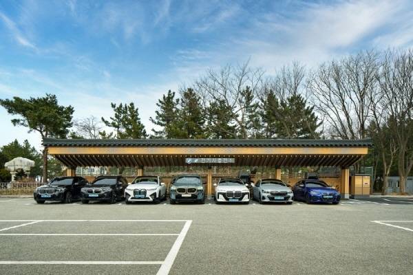 주문진 BMW 차징 스테이션 [사진 제공=BMW코리아]