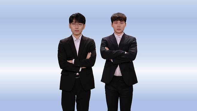 농심신라면배 세계바둑최강전에 출전하는 신진서 9단(왼쪽)과 박정환 9단. 한국기원