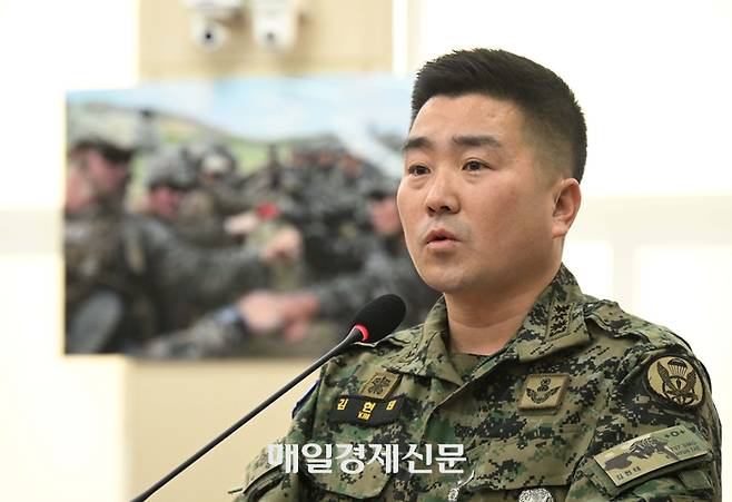 김현태 전 707특수임무단장. [사진=김호영 기자]