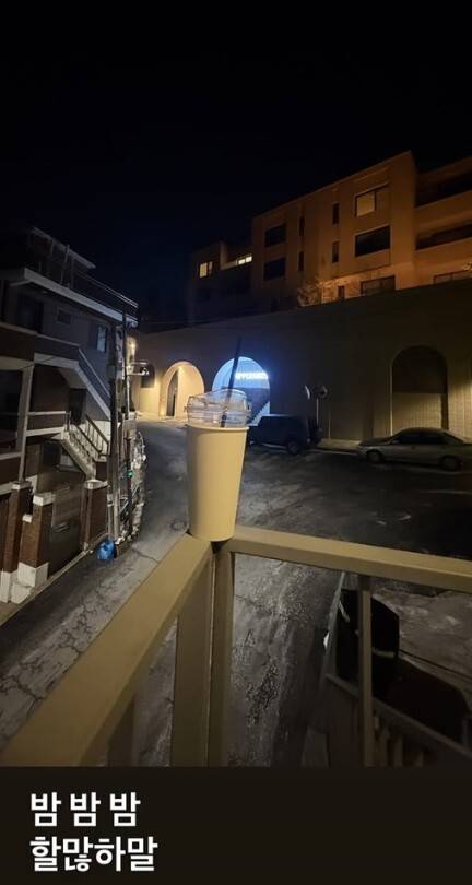 지난 27일 김수향의 인스타그램에 게재되었던 글. 김수향 인스타그램 캡처