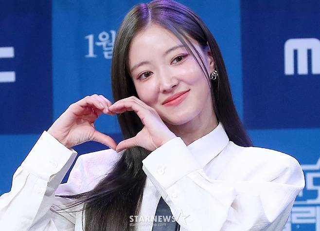 배우 이세영이 9일 오후 서울 마포구 상암동 MBC사옥에서 진행된 금토드라마 '모텔 캘리포니아' 제작발표회에 참석해 포즈를 취하고 있다. 2025.01.09 /사진=김창현 chmt@