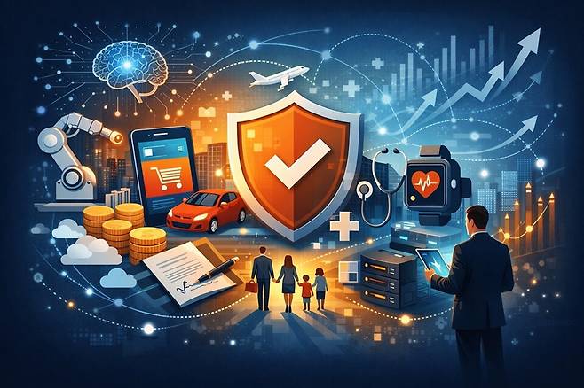 보험업계가 성장 한계에 직면한 가운데 임베디드보험(Embedded Insurance)을 차세대 돌파구로 주목하고 있다. 사진/ 쳇 gpt