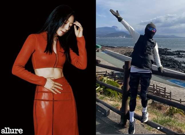 김희애는 꾸준한 관리로 군살없이 탄탄한 몸매와 체력을 유지하고 있다. 사진=얼루어코리아, 김희애 SNS