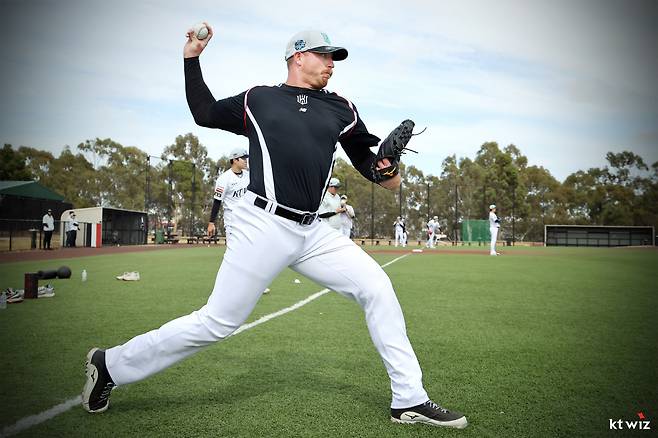 맷 사우어. 사진제공=KT 위즈