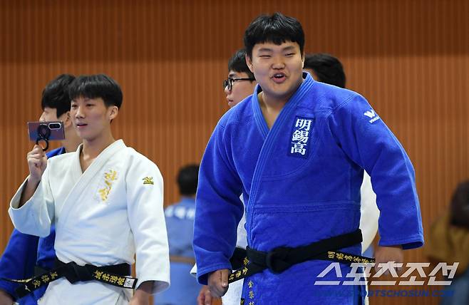 2025 청소년스포츠한마당 유도대회가 7일 대전한밭체육관에서 열렸다. 학생들이 유도를 즐기고 있다. 대전=박재만 기자 pjm@sportschosun.com