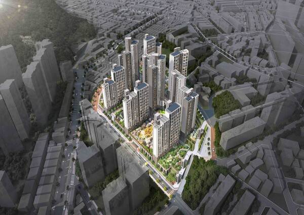 e편한세상 센텀 하이베뉴 조감도 ⓒDL이앤씨