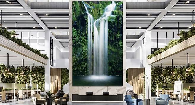 스마트 LED 사이니지 초대형 디스플레이 The Wall.[삼성전자]