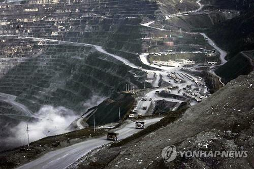 세계에서 가장 큰 인도네시아 파푸아의 그래스버그 광산 [연합뉴스]