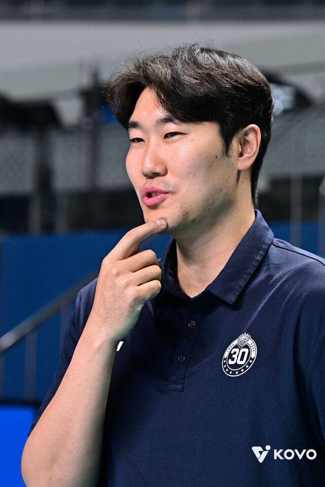 고 감독대행./KOVO