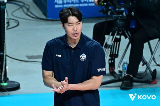 고준용 감독대행./KOVO