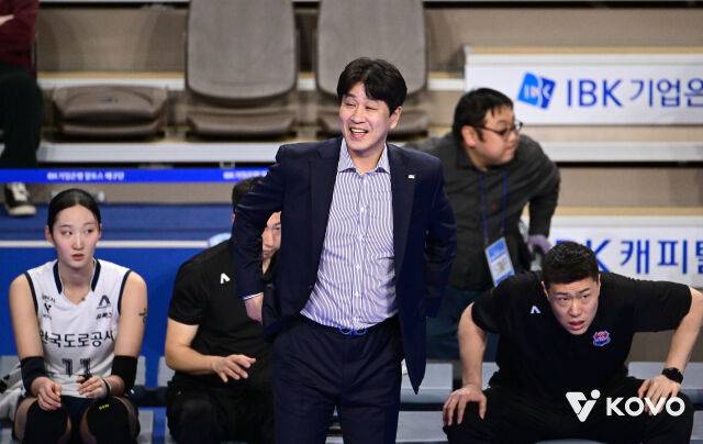 도로공사 김종민 감독./KOVO