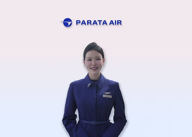 지난 25일 인천에서 다낭으로 향하던 WE201편에서 응급상황에 대응한 송예슬 사무장. [파라타항공 제공]