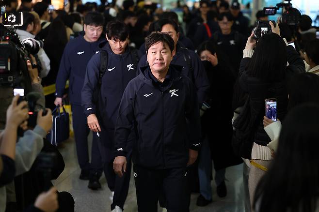 ▲ WBC 대표팀 류지현 감독과 코칭스태프. ⓒ 연합뉴스