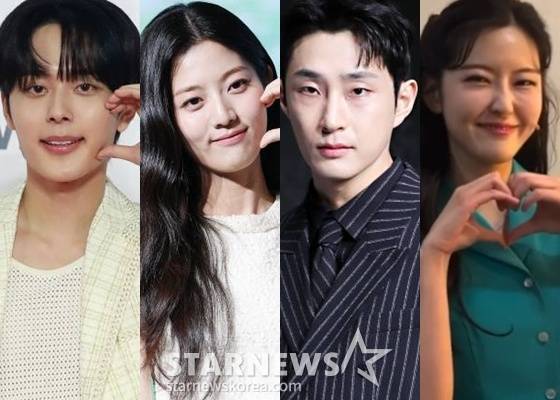 (왼쪽부터) 유선호, 신은수, 배나라, 한재아 /사진=스타뉴스, 한재아 SNS