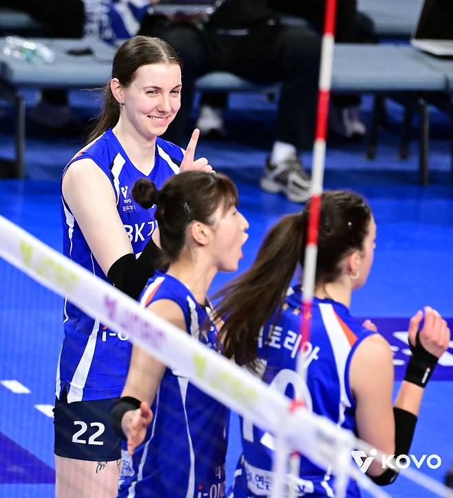 기업은행 킨켈라. 제공 | 한국배구연맹