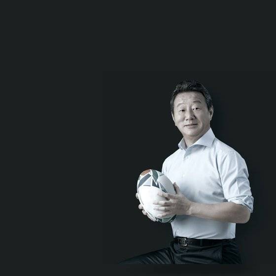최윤 대한럭비협회 회장. OK금융그룹 제공
