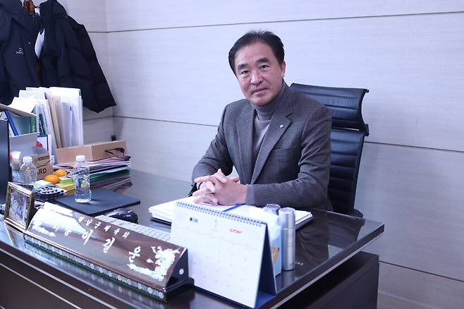 ▲이길운 해남군체육회 회장