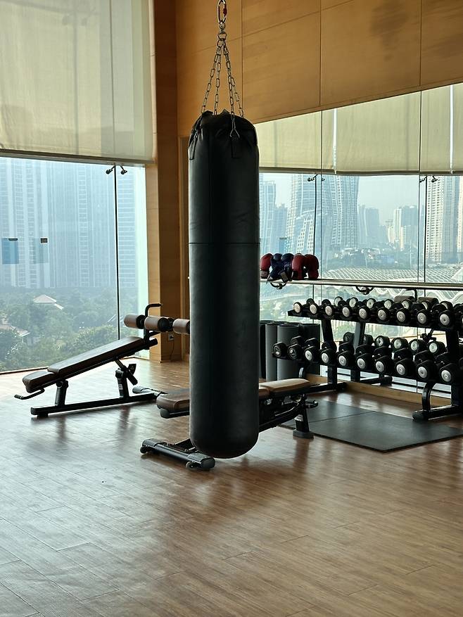 버락 오바마 전 미국 대통령이 애용했던 피트니스 센터/ 사진=권효정 여행+ 기자