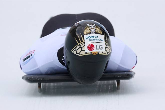 월드컵 주행 펼치는 정승기. 연합뉴스