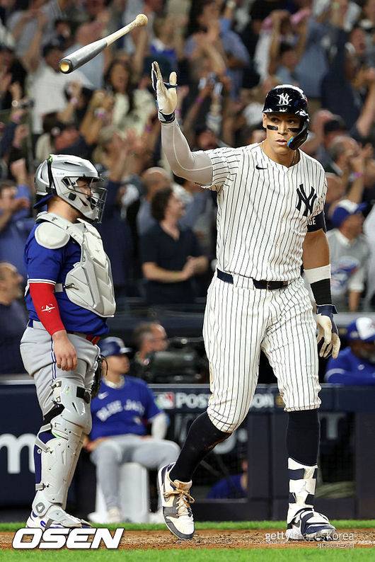 [사진] 뉴욕 양키스 애런 저지. ⓒGettyimages(무단전재 및 재배포 금지)