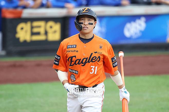 ▲ 여전히 FA 시장에 미계약 상태로 남아 있는 손아섭 ⓒ곽혜미 기자