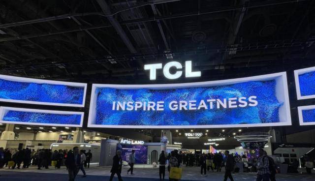 지난달 6일(현지시간) 미국 라스베이거스에서 열린 'CES 2026' 내 중국 TCL의 전시관 [사진=연합뉴스]