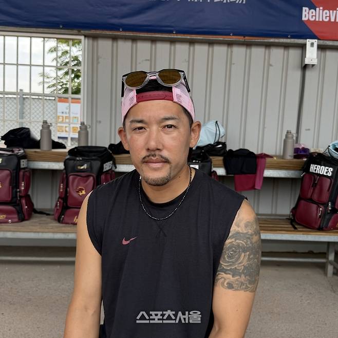 이용규가 스포츠서울과 인터뷰에 임하고 있다. 가오슝 | 박연준 기자 duswns0628@sportsseoul.com