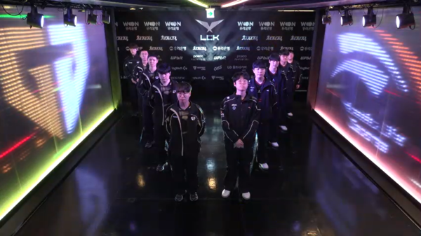 1일 종로구 롤파크에서 열린 '2026 리그 오브 레전드 챔피언스 코리아' LCK 컵 대회 슈퍼위크 5일차 젠지가 먼저 1승 선취 (젠지 & 한화생명 ) =1:0). /사진=네이버 치지직 라이브영상 캡처