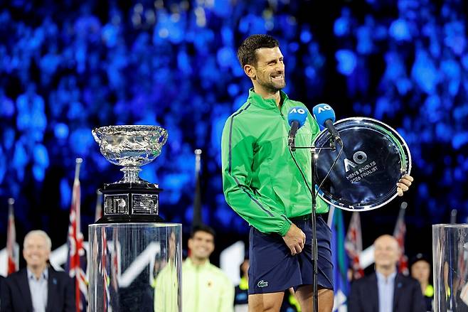 역대 최초 그랜드슬램 25회 우승에는 실패했지만 38세의 나이에도 여전한 경쟁력을 보여주고 있는 조코비치