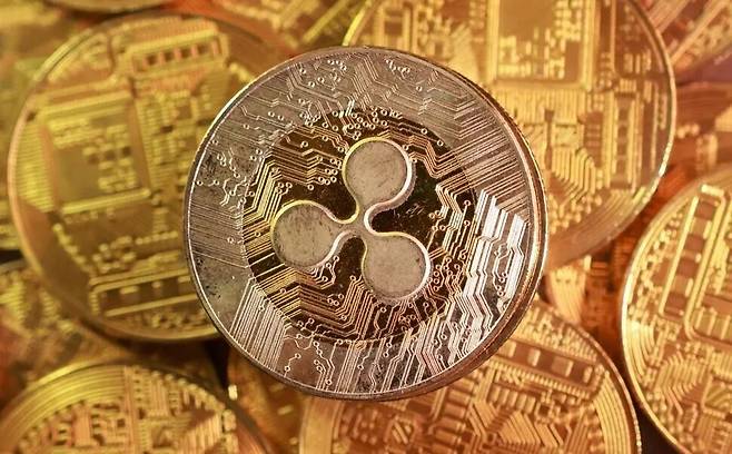 리플사가 발행하는 가상자산 리플(XRP) 이미지. 연합뉴스