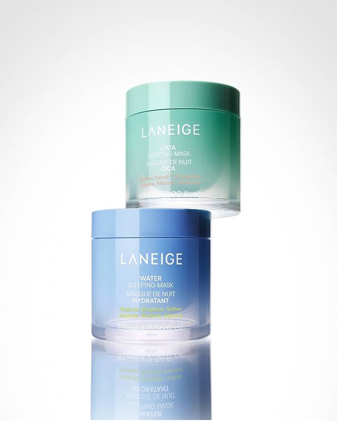 라네즈 ‘슬리핑 마스크’ 2종. [사진제공=라네즈]