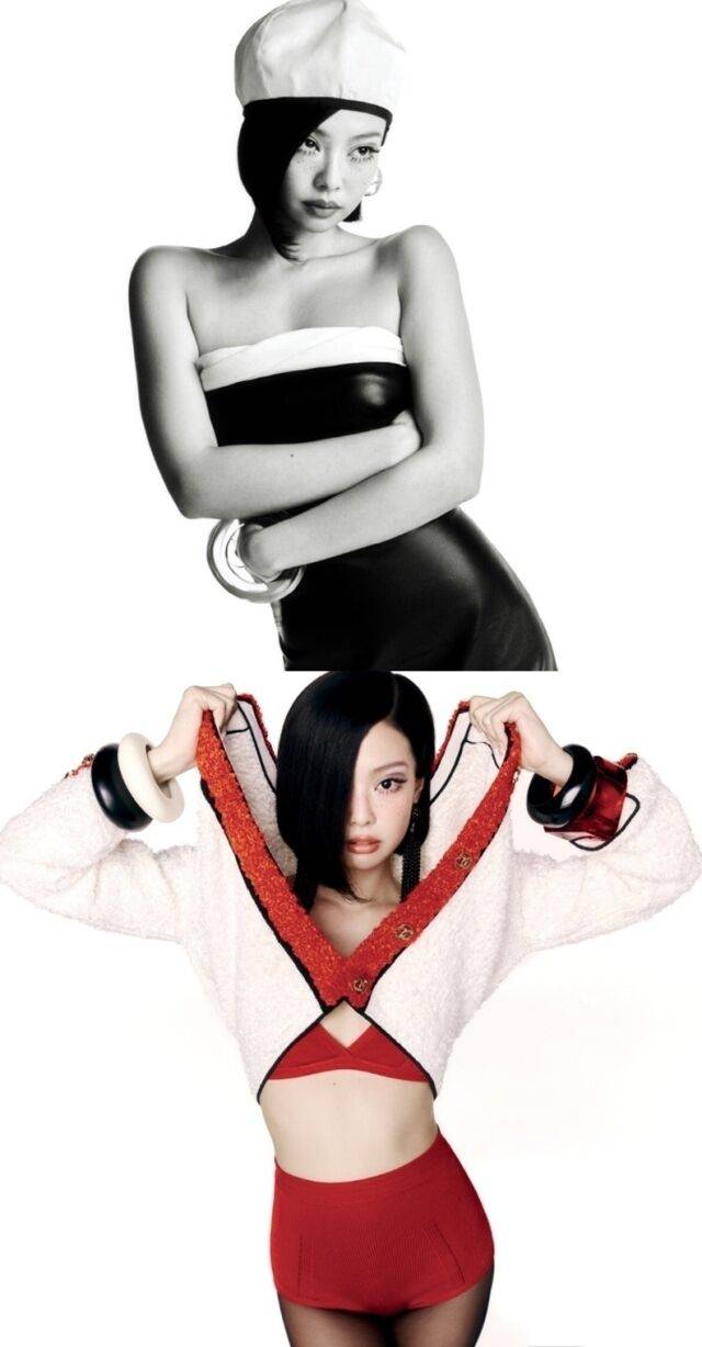 제니가 파격적인 스타일 변신과 함께 30대를 맞는 진솔한 심경을 전했다. /미국 패션 매거진 'V 매거진'