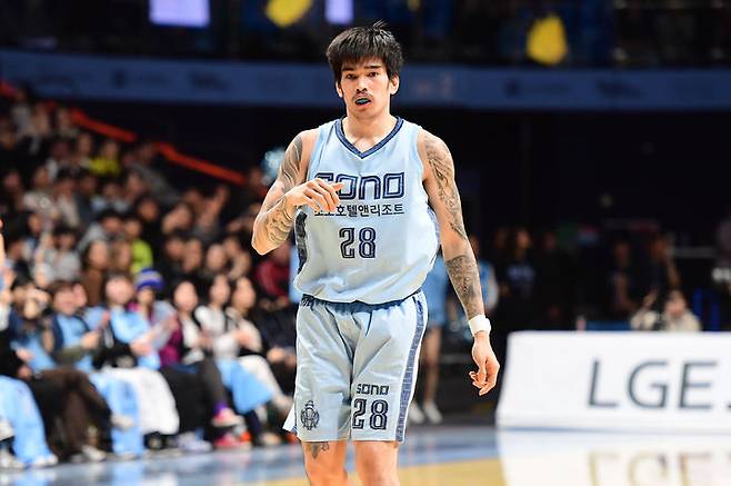 [서울=뉴시스] 프로농구 고양 소노의 케빈 켐바오. (사진=KBL 제공)