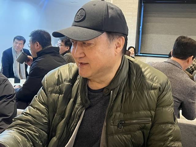 민성욱 전주국제영화제 공동집행위원장 모습/사진=박은 기자