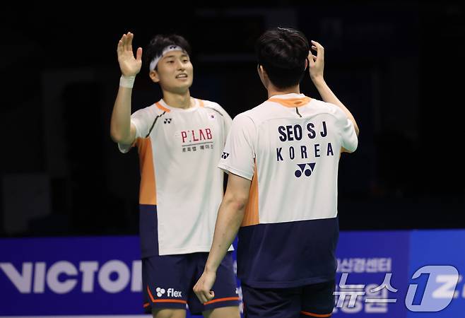남자대표팀은 환상의 복식조를 가동할 수 없는 것이 아쉽다. 서승재가 부상으로 이번 대회에 불참한다. ⓒ News1 김영운 기자