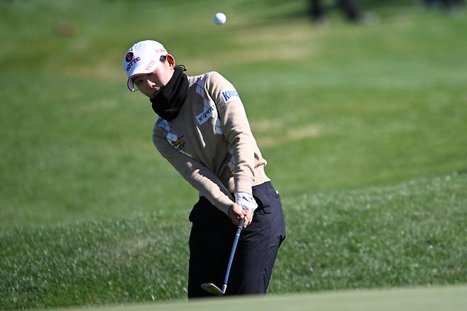 황유민이 LPGA 투어 힐튼 그랜드 베케이션스 챔피언스 토너먼트에서 최종 합계 5언더파 211타로 공동 5위를 기록했다. 사진 | AP=연합뉴스