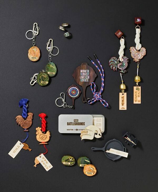 크래프톤은 문화체육관광부가 주최하고 한국공예·디자인문화진흥원이 주관한 '오늘전통협업'의 협업 사례로, 전통 공예 창작자들과 함께한 '펍지 오늘전통협업 컬렉션'을 선보인다고 밝혔다.(크래프톤, 문체부·공진원 '오늘전통협업' 사업 통해 전통 공예와 결합한 PUBG IP 협업 컬렉션 선보여). /사진=크래프톤