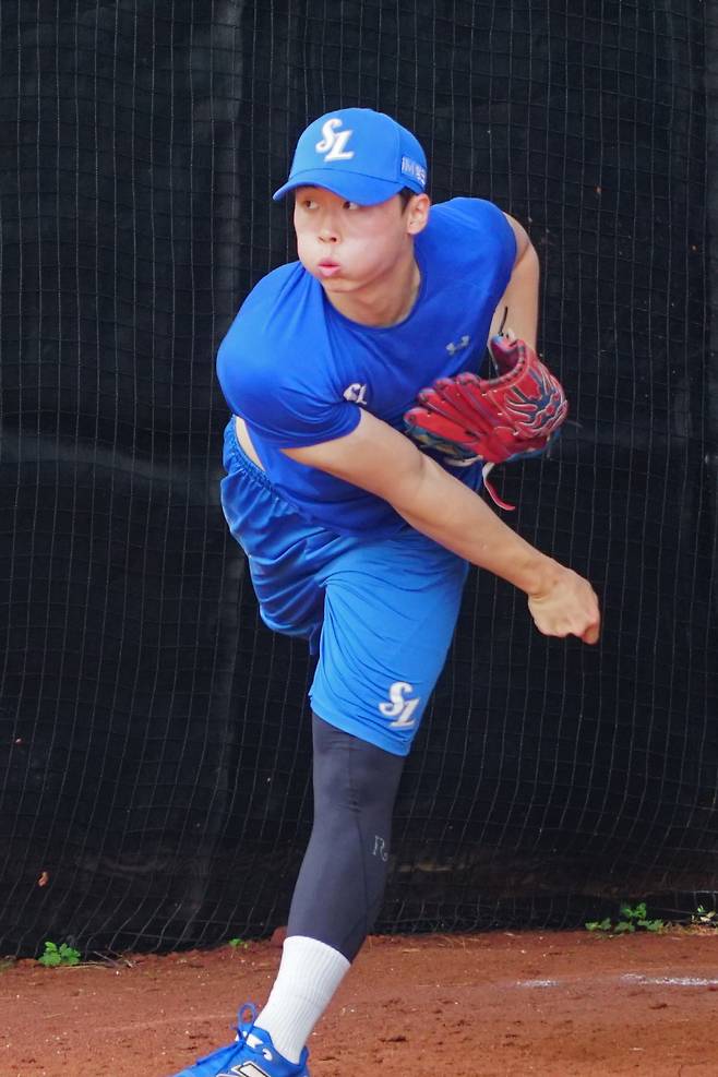 이호범 불펜피칭