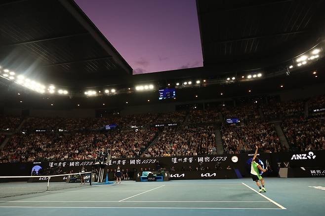 호주오픈 남자단식 결승전 모습