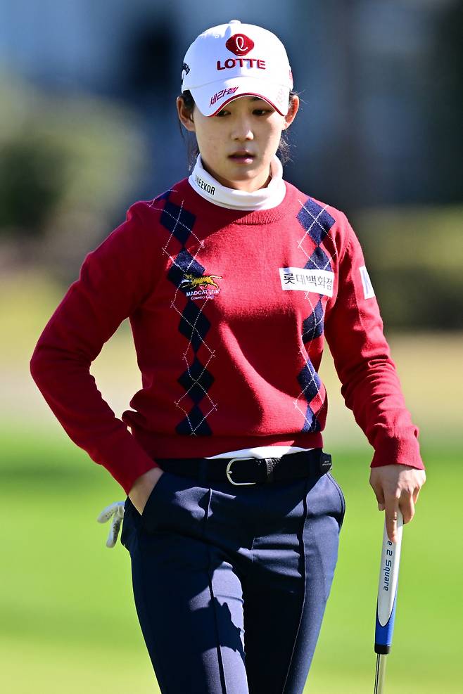 <yonhap photo-0180=""> 황유민. AFP=연합뉴스</yonhap>