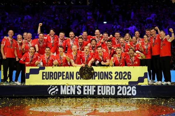 사진 2026 유럽남자핸드볼선수권대회 우승을 차지한 덴마크, 사진 출처=유럽핸드볼연맹