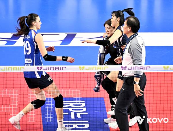 임명옥은 이날 경기 부상을 당했다. 사진 제공= KOVO