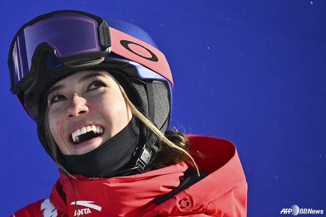 중국 국가대표로 활동중인 구아이링. /AFPBBNews=뉴스1