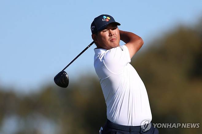김시우 [로이터=연합뉴스] Mandatory Credit: Abe Arredondo-Imagn Images