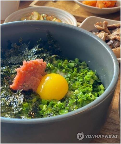명란비빔밥 [연합뉴스 자료사진]
