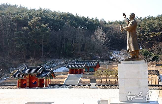 지난 2일 열린 이종일 생가지 주변 종합정비사업 준공식 모습(태안군 제공. 재판매 및 DB금지)2026.2.3/뉴스1