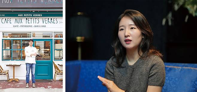 (좌)박준우 셰프, (우)스카이스캐너의 여행 전문가 제시카 민