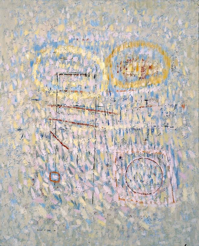 Seundja Rhee The Vivid Dews 1960 Oil on canvas 100 x 81 cm | 39 3/8 x 31 7/8 in. © the artist.