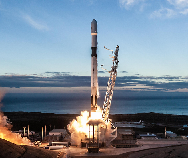 스페이스X 팔콘9 발사 장면 [사진=스페이스X]